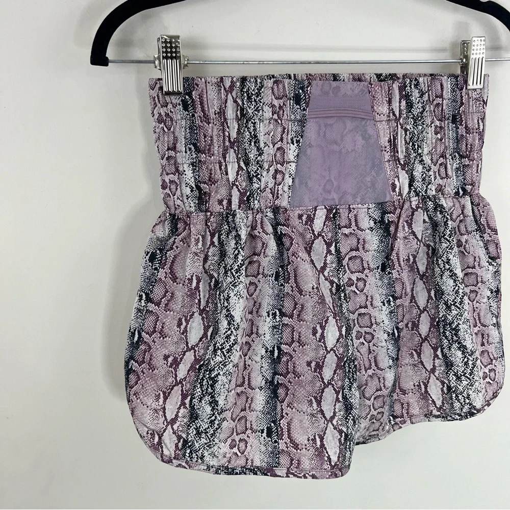Free People Movement The Way Home High Rise Athletic Shorts Anaconda Print NWT - Picture 8 of 14